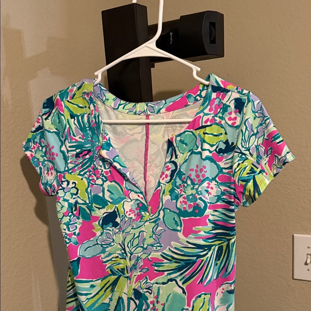 Floral Short Sleeve Dress